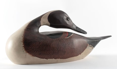 Vintage J.P. Selmants Preening Pintail Duck Decoy
