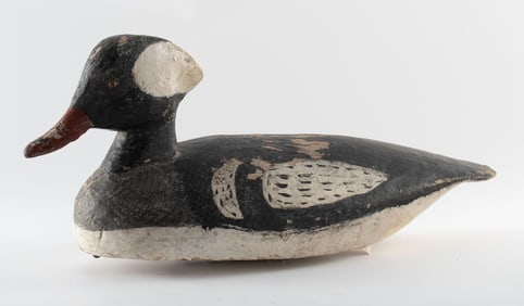 Merganser Drake Duck Decoy