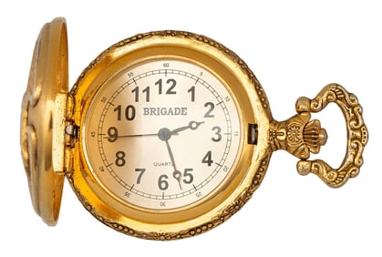 A Brigade Watch Co Pocket Watch