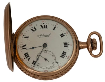 A Swiss Admiral Non Magnetic Pocket Watch Henry Sandoz