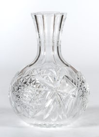 Hawkes American Brilliant Cut Glass Carafe