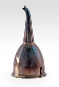 Georgian London Made Silver Wine Funnel