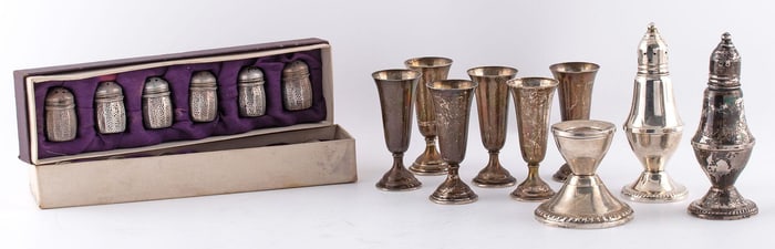 Grouping of Misc. Sterling Silver Tablewares