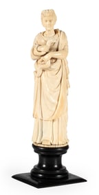 Very Fine Dieppe Sculpture of a Greek Goddess