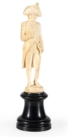 Very Fine Dieppe Carved Sculpture of Lord Horatio Nelson