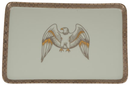 Le Tallec Hand Painted Porcelain Tray