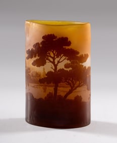 Emile Galle (1846-1904) Cameo Art Glass Vase