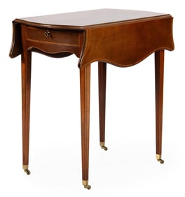 Hepplwhite Style Pembroke Table by Baker Furniture