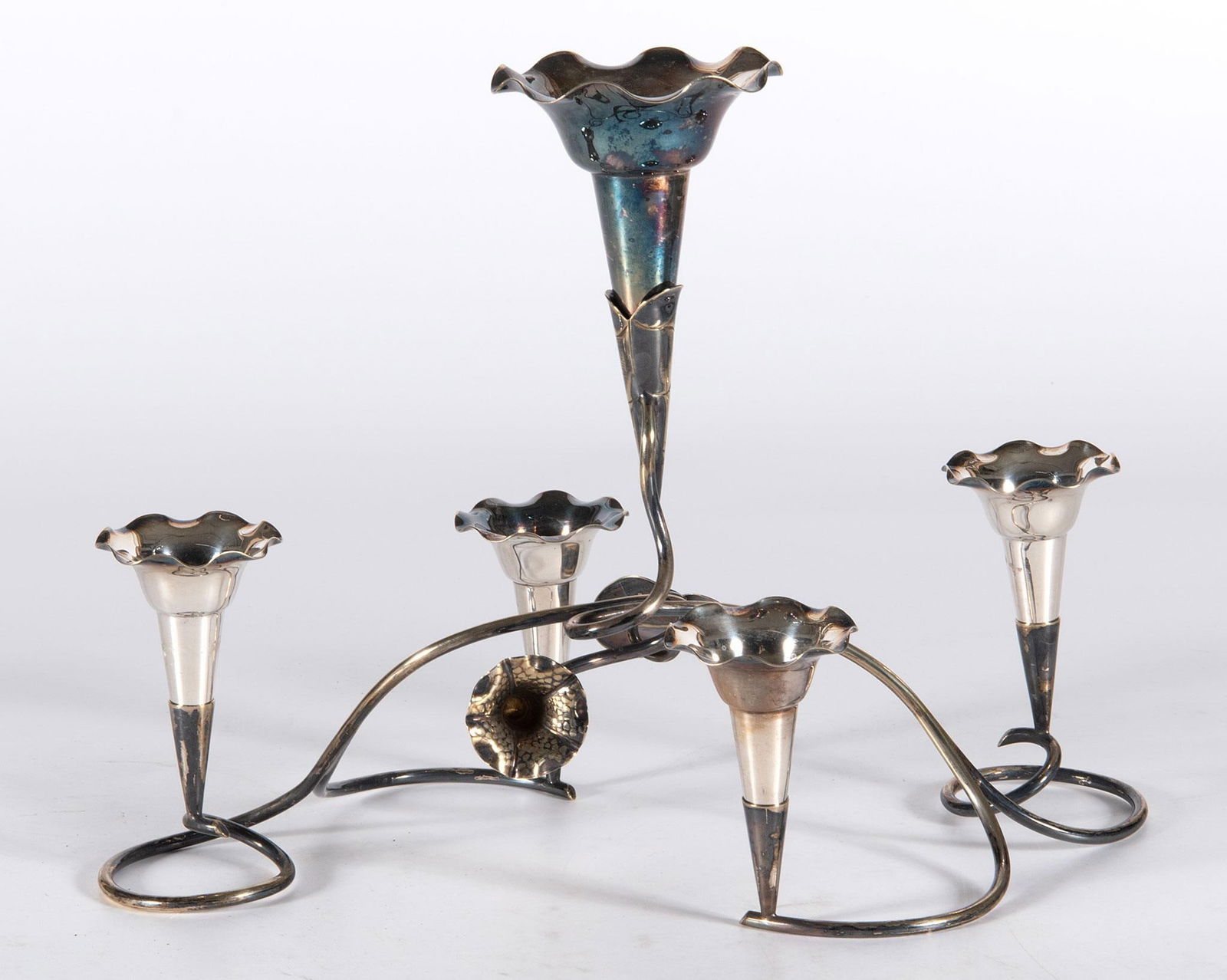 Edwardian Coles and Fryer Silverplated Epergne (1 of 3)