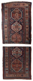 Antique Caucasian Kazak Rug