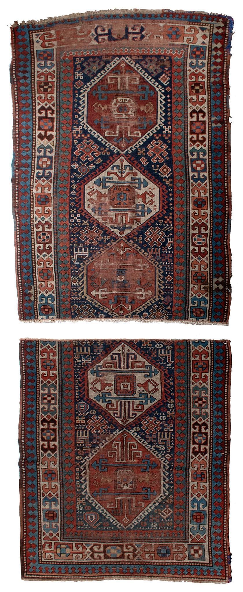 Antique Caucasian Kazak Rug (1 of 2)