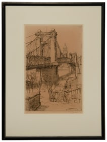 Edward T. Hurley (1869-1950)  Etchings of Cincinnati