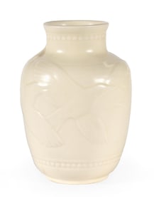 Rookwood Pottery Vase Bird in Flight