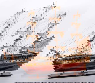 USS Constitution Scale Model Ship