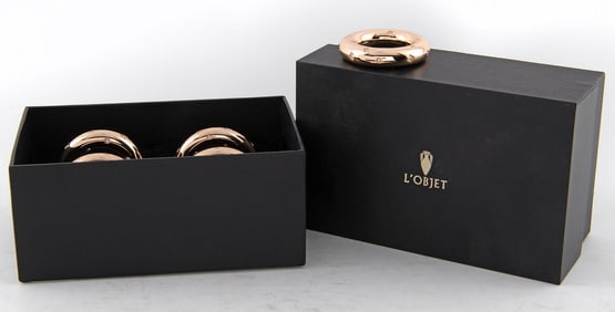 L'Objet Star Gold Napkin Rings