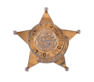Milwaukee Road District Special Agent Badge