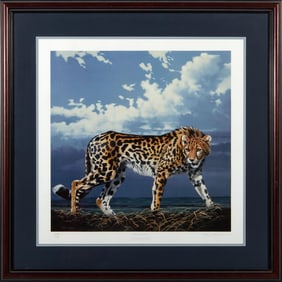 King Cheetah Wildlife Print by Catario