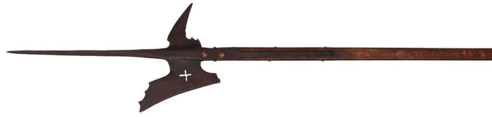 European 16th Century Swiss Halberd Pole-Arm