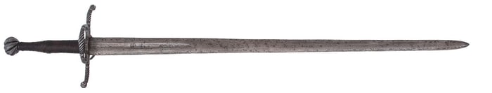 A Renaissance Hand And Half Sword Circa 1530