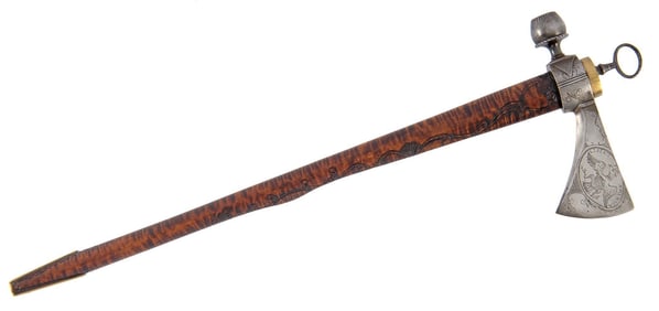 Custom Made  Pipe Tomahawk By R.S. Boyleston