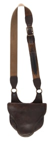 Contemporary Copy Of A Leather Hunting Pouch