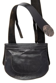 Contemporary Copy Of A Early U.S. Rifleman's Leather Pouch And Sling