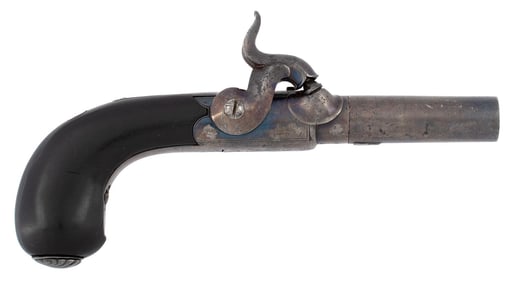Belgium Percussion Folding Trigger Pocket Pistol