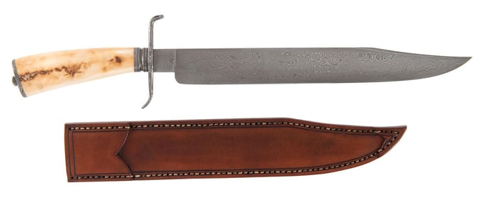 Custom Made Bowie Knife By Vandeventer