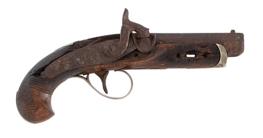 The Texas Alamo Derringer Discovered During Excavation Of The Alamo's Northwest Wall