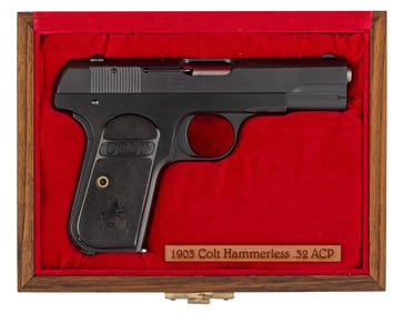 ** Colt 1903 Hamerless Pistol