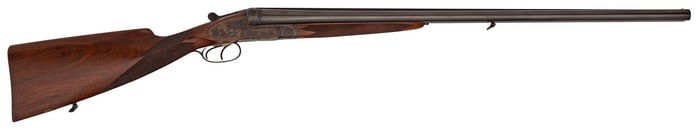 **Extremely Fine Pre WWII Merkel Grade 5 Full Side Lock Ejector Side By Side Shotgun