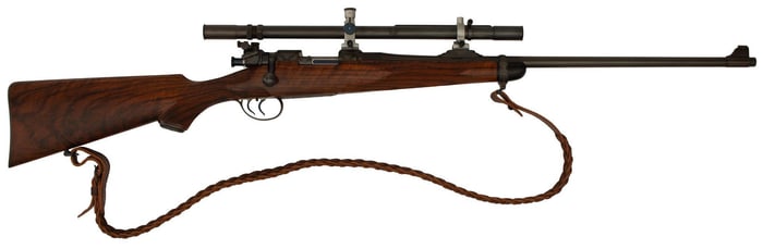 **Custom Engraved Springfield Model 1922 Rifle With Unertl Scope