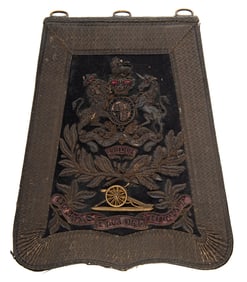 Victorian British Royal Horse Artillery Sabertache