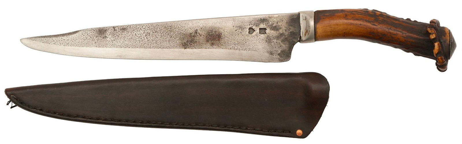 Hershel House (Kentucky, b . 1941) Woodbury Style Knife and Sheath (1 of 5)
