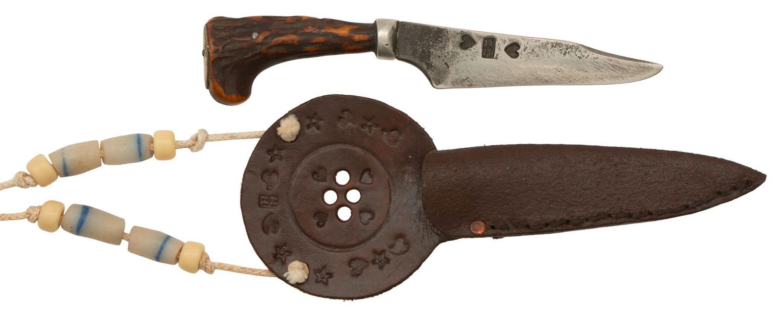 Hershel House (Kentucky, b . 1941) Woodbury Style Knife and Sheath (1 of 4)