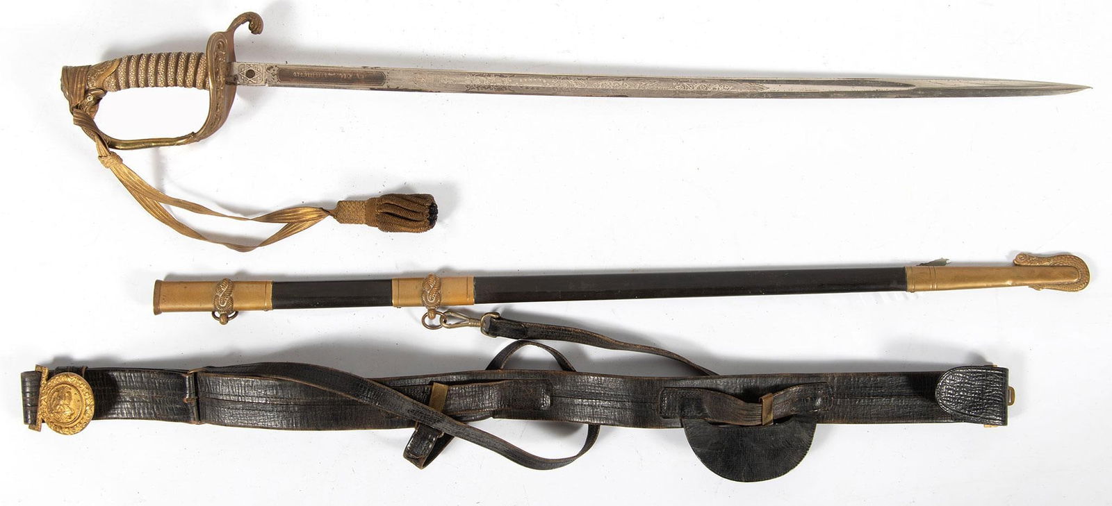 U.S. Navy Model 1852 Officers Dress Sword (1 of 4)