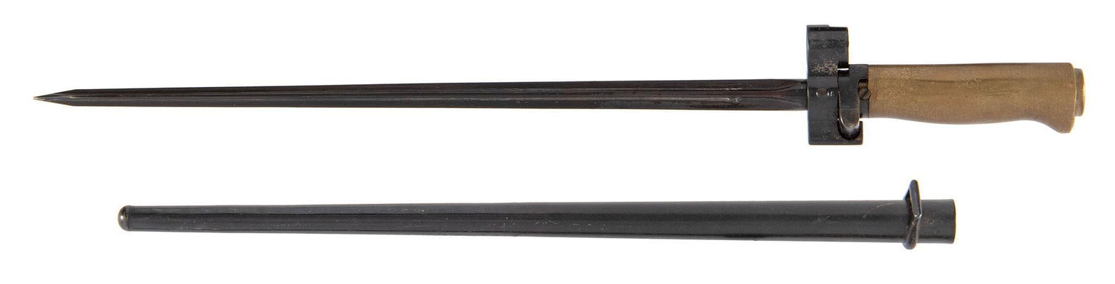 French M1886 Lebel Bayonet With Scabbard (1 of 2)