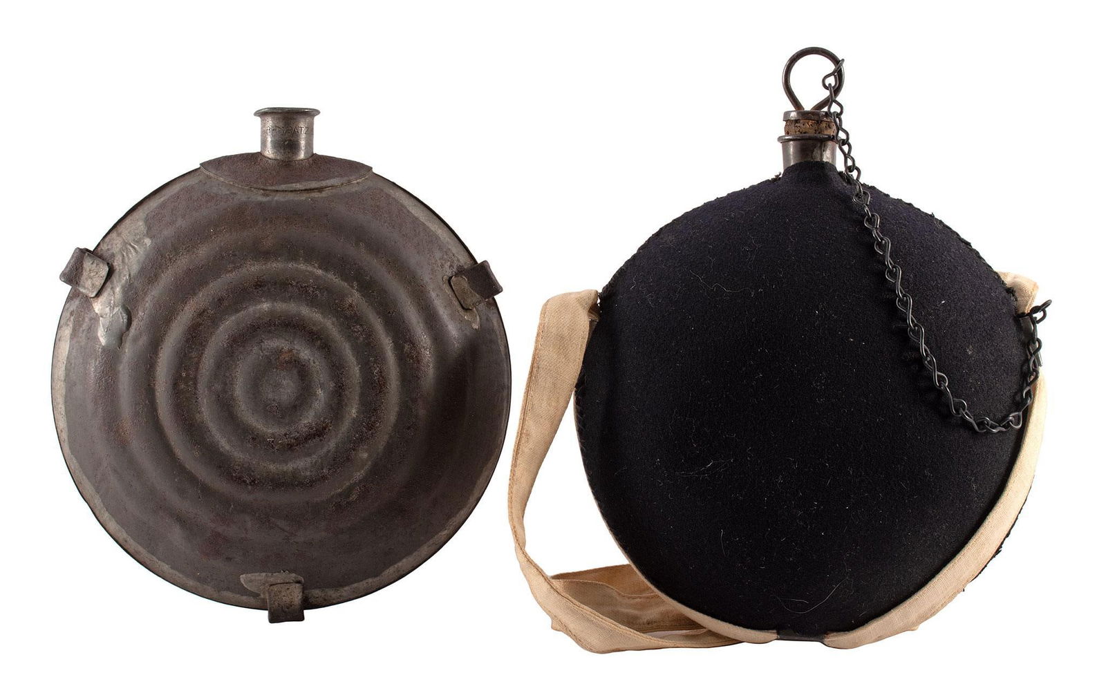 Two Civil War Era Canteens (1 of 2)