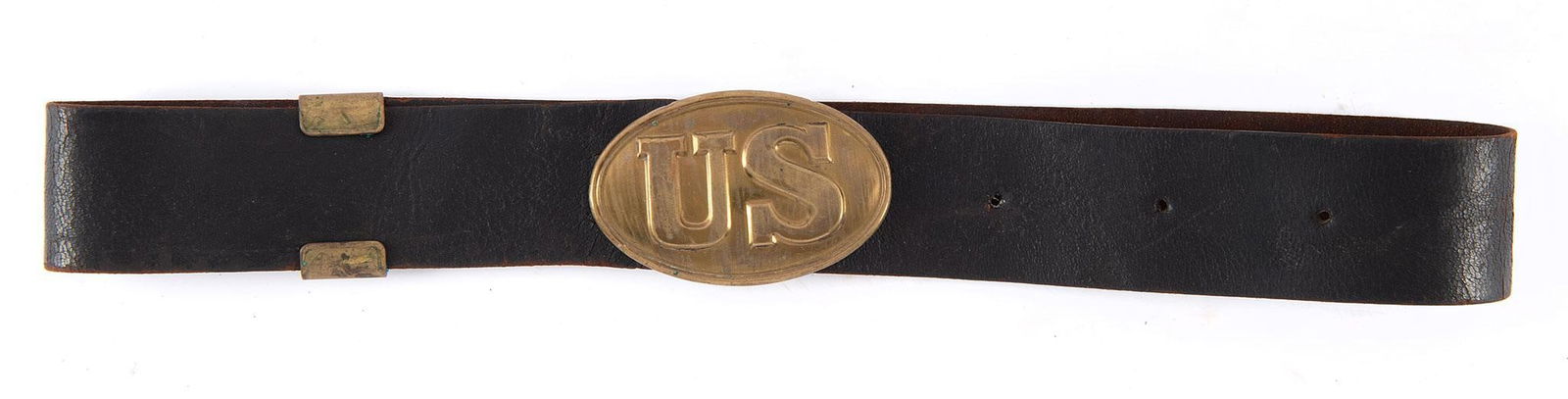 US Civil War Era Enlistedman's Waist Belt (1 of 2)