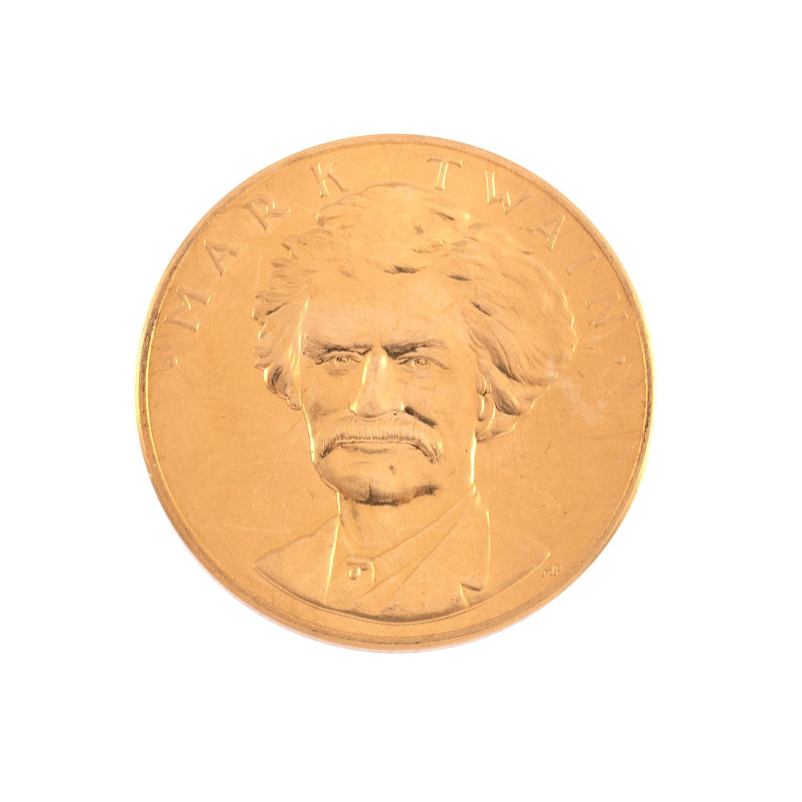 American Arts Mark Twain Commemorative Gold Coin (1 of 4)