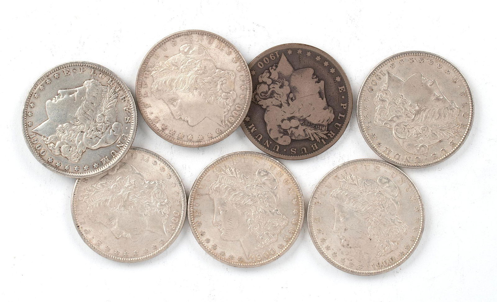 United States Silver Morgan Dollar Coins (1 of 2)