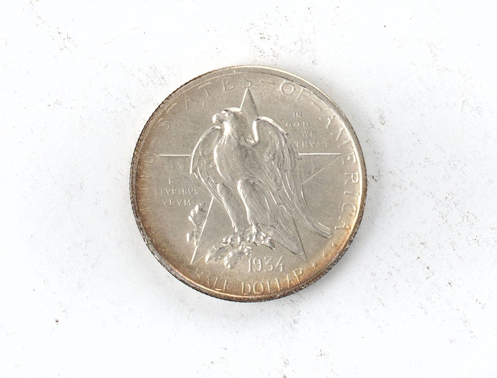 United States 1934 Texas Silver Commemorative Coin (1 of 2)