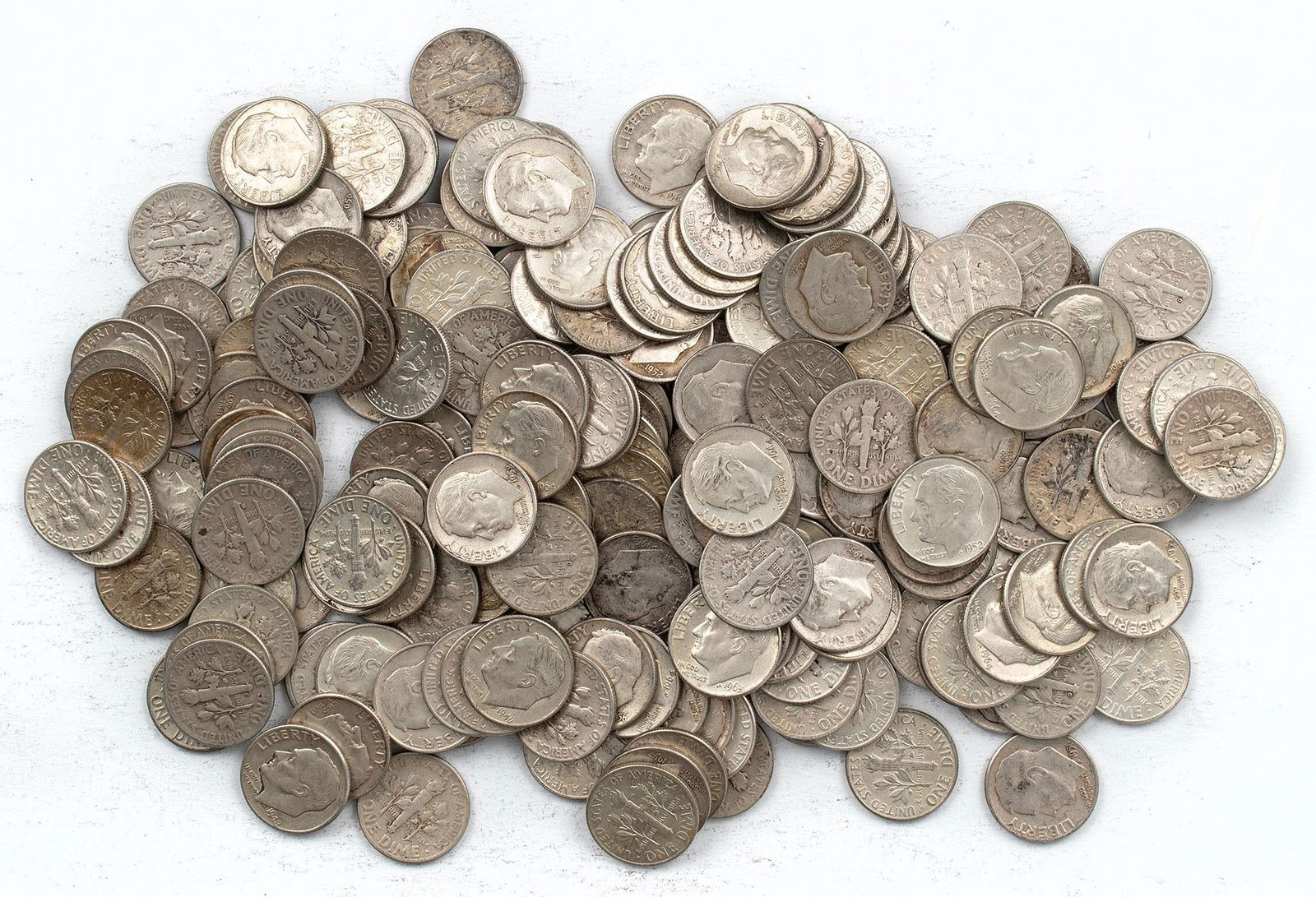 United States Silver Roosevelt Dimes (1 of 1)