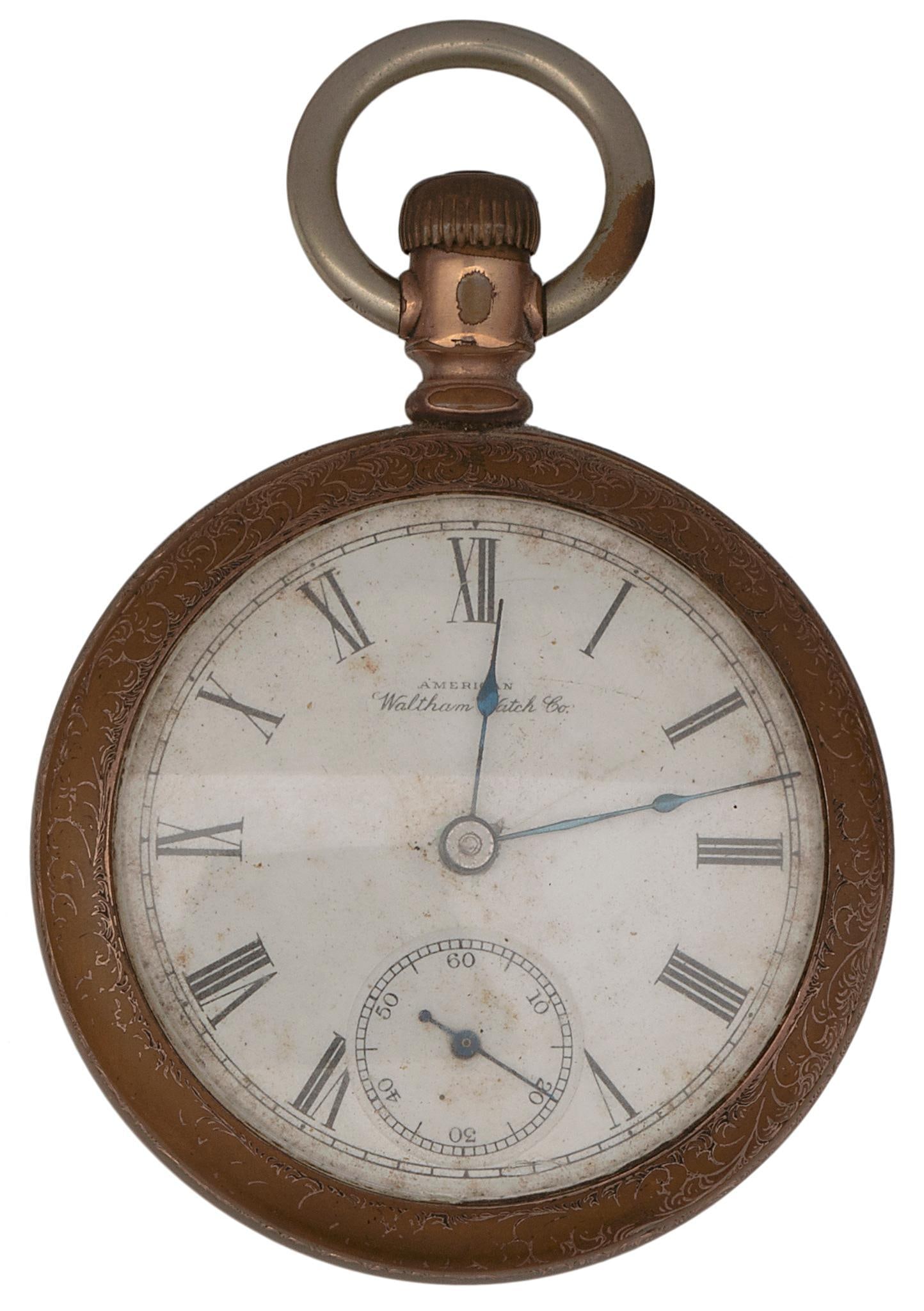 A Waltham Open Face Pocket Watch (1 of 2)