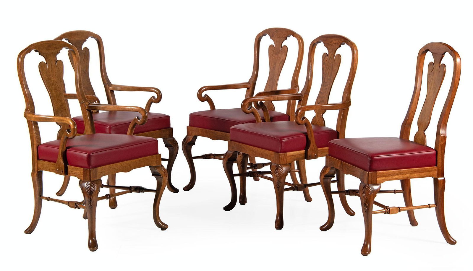 Queen Anne Style Dining Chairs (1 of 1)