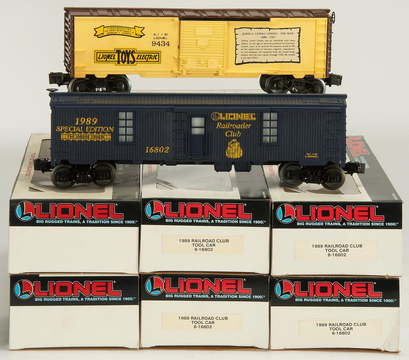 Lionel Railroad Club Tool Car Toy Trains (1 of 1)
