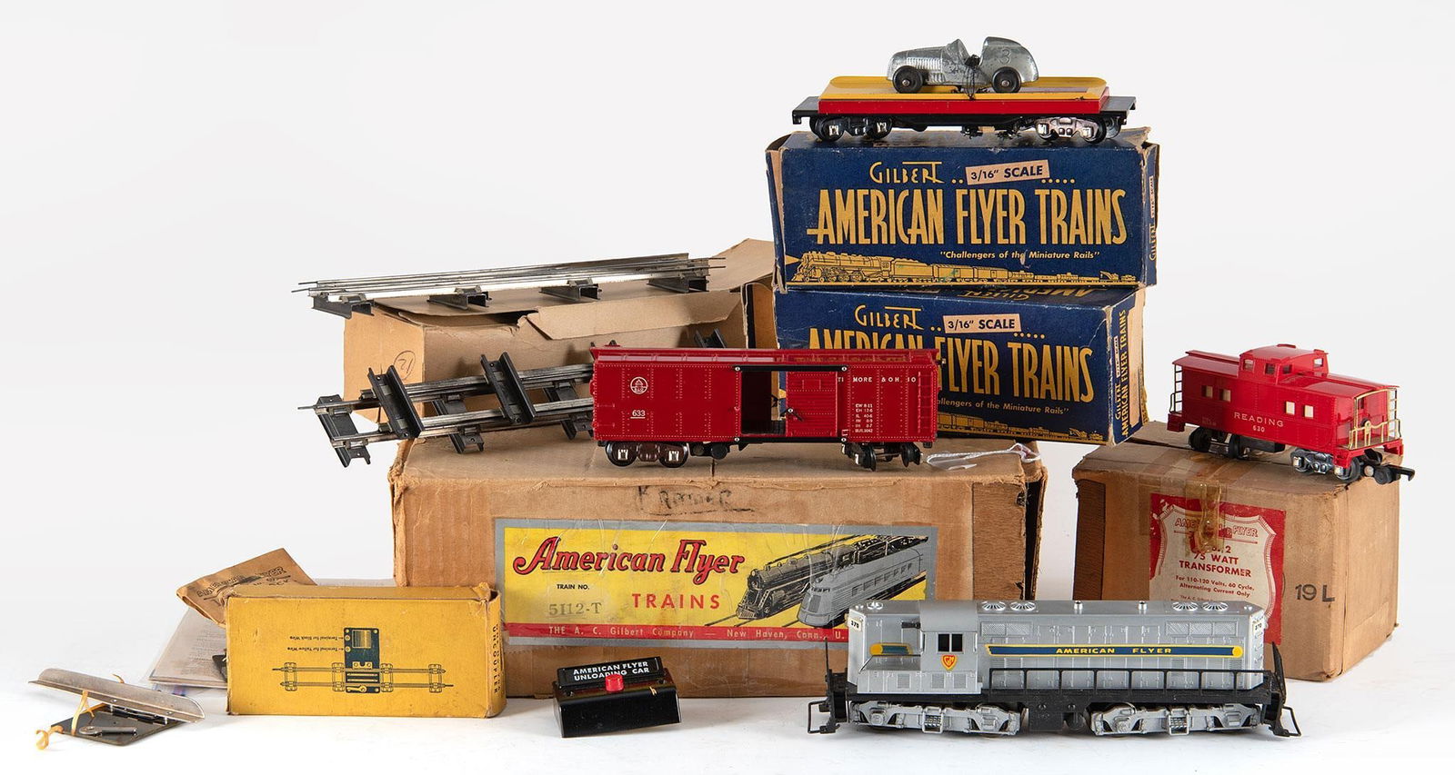 American Flyer Box Train Set 5112-T (1 of 1)