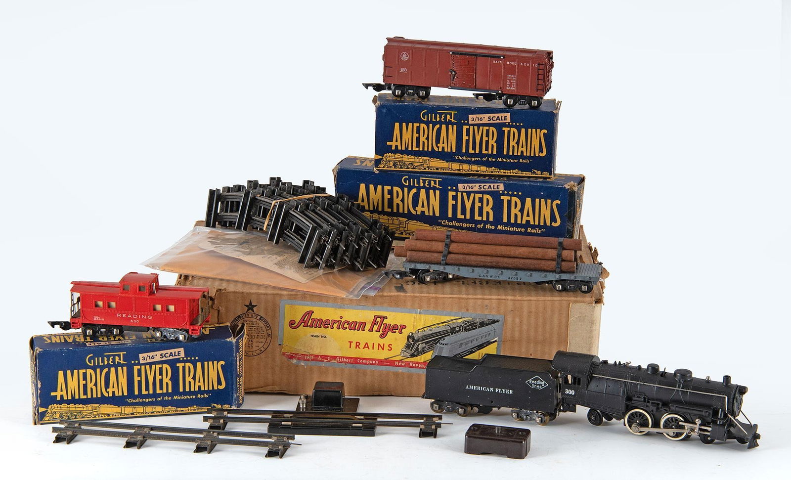 American Flyer 4601 Box Train Set (1 of 1)