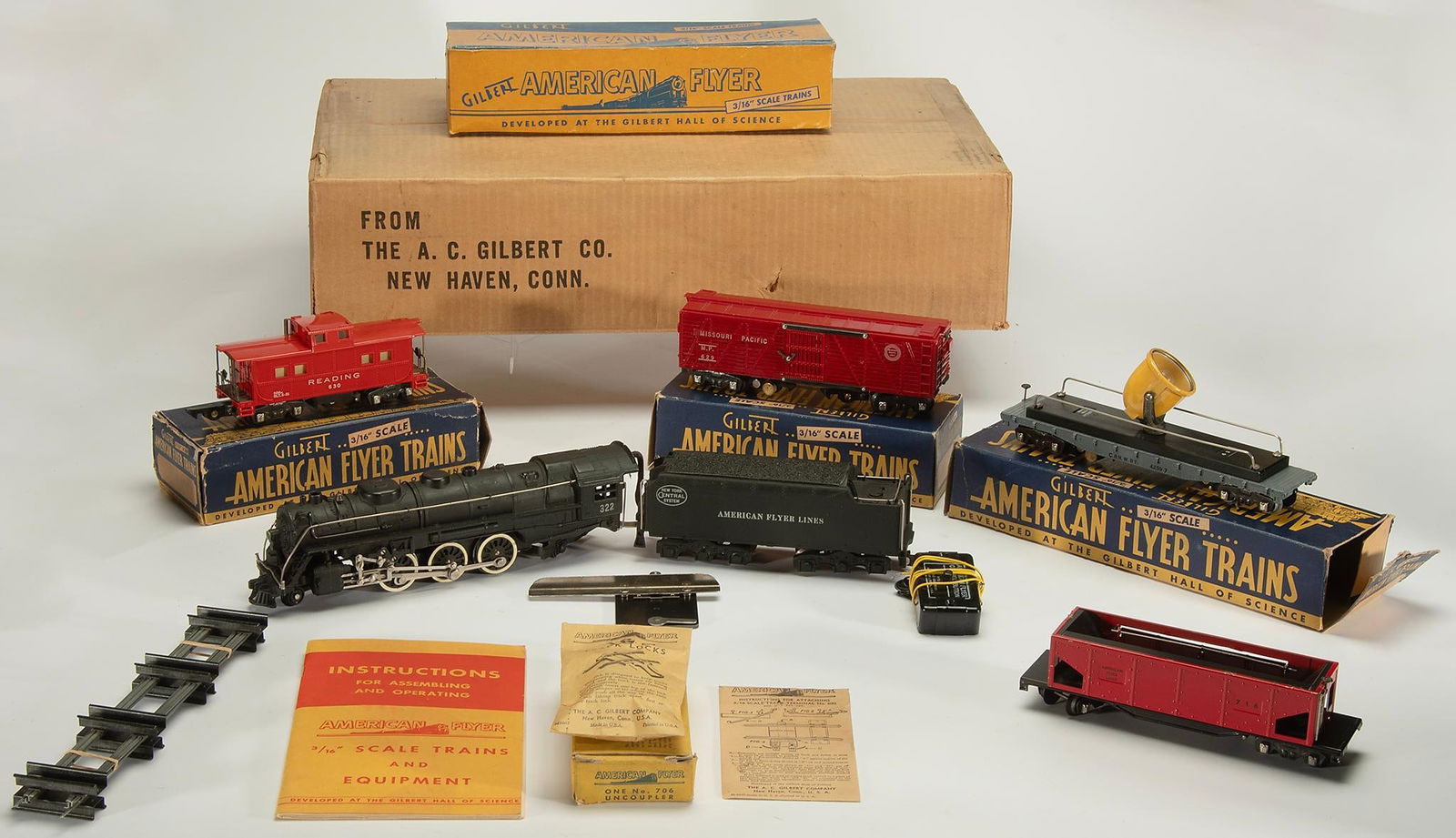 American Flyer 4611-A Box Train Set (1 of 5)