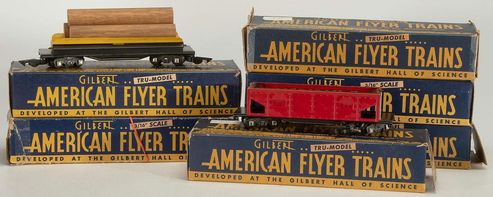 American Flyer Boxed Train Cars (1 of 2)